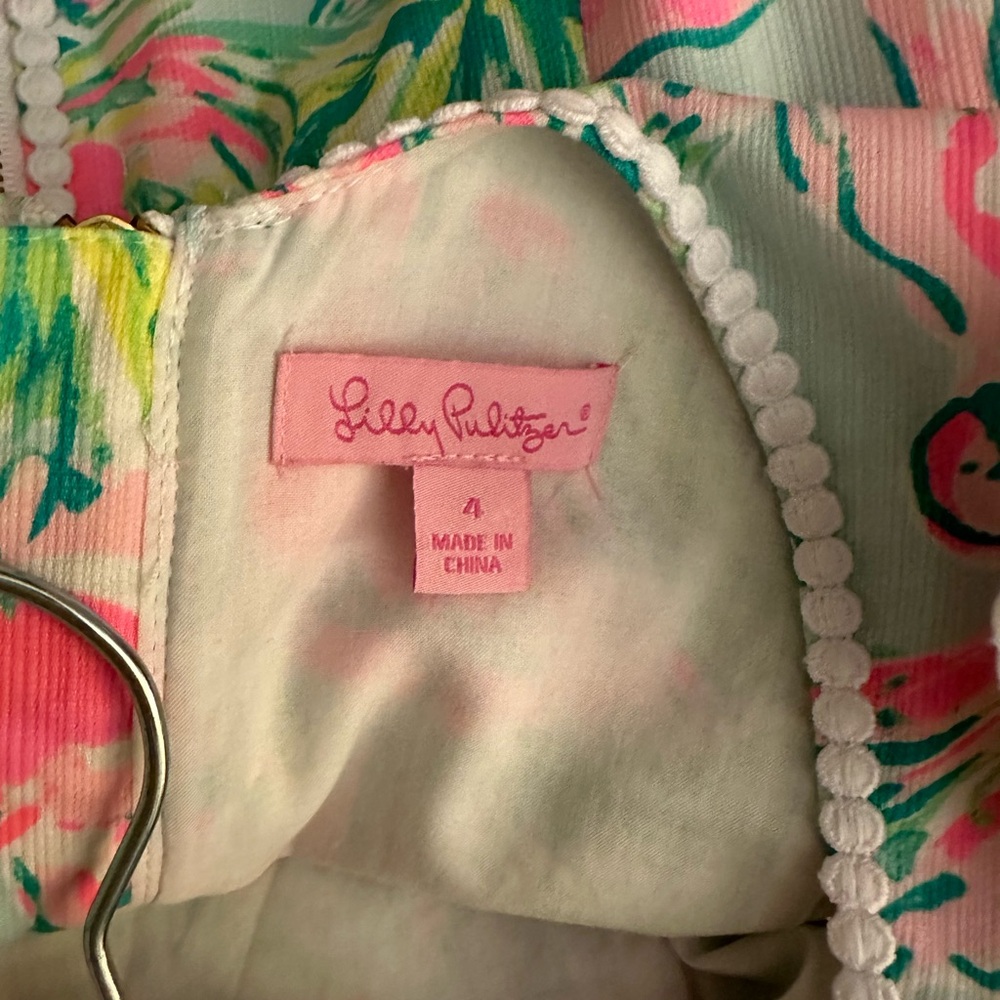 Lilly Pulitzer shift dress, size 4
